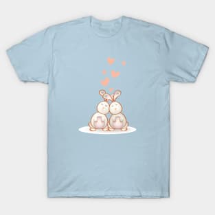 Bunnies in Love T-Shirt